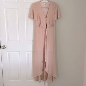 Show Me Your Mimi XS Blush Pink Wrap Dress